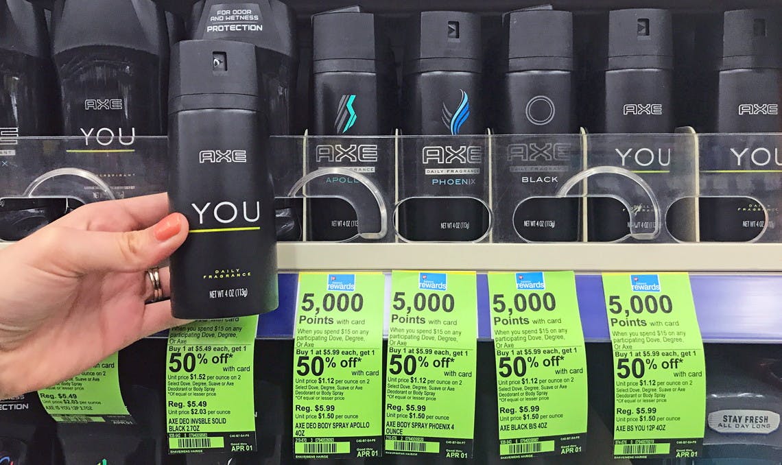Axe Body Spray Amp Deodorant Only 0 86 At Walgreens The