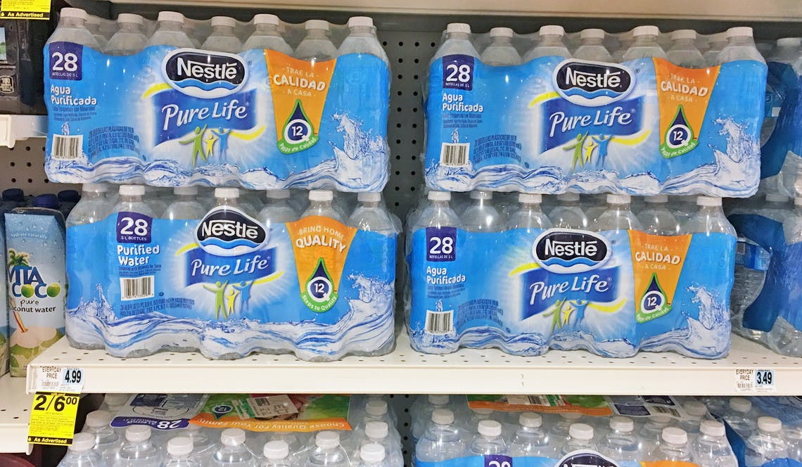24 or 28Count Nestle Pure Life Water, Only 2.00 at Rite Aid! The