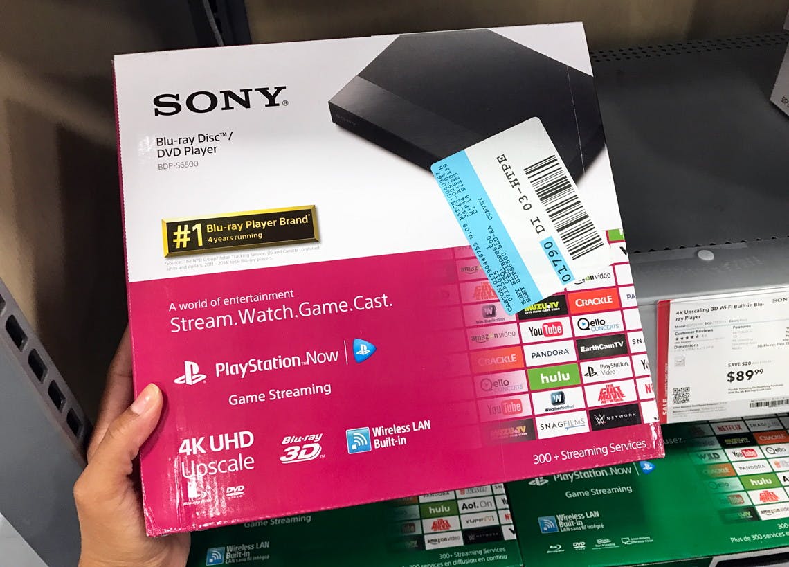 Sony Streaming 3d Wi Fi Blu Ray Player Only 79 99 At Best Buy The Krazy Coupon Lady