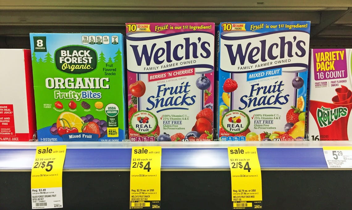 Welch's Fruit Snacks, Only 1.50 at Walgreens! The Krazy Coupon Lady