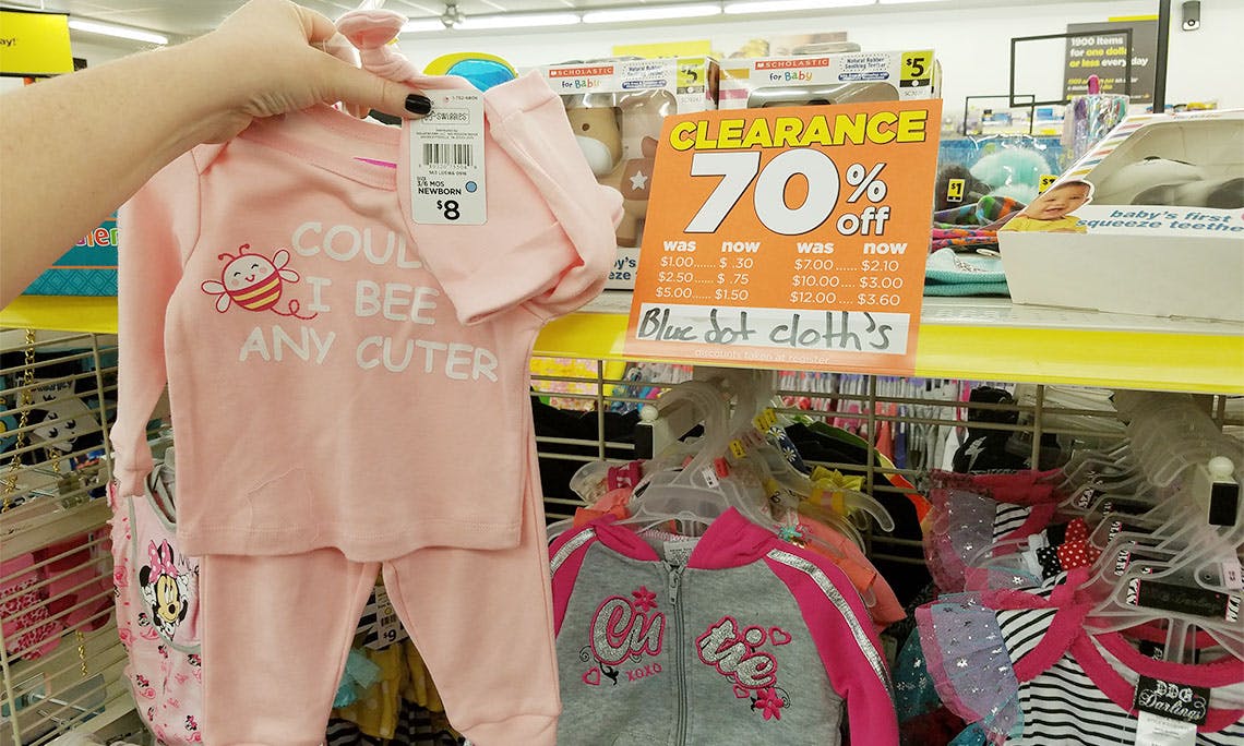 dollar general baby clothes