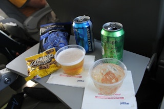 Ask for more than one snack or drink.