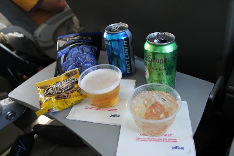 Ask for more than one snack or drink.
