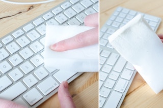 Clean computer keyboards.