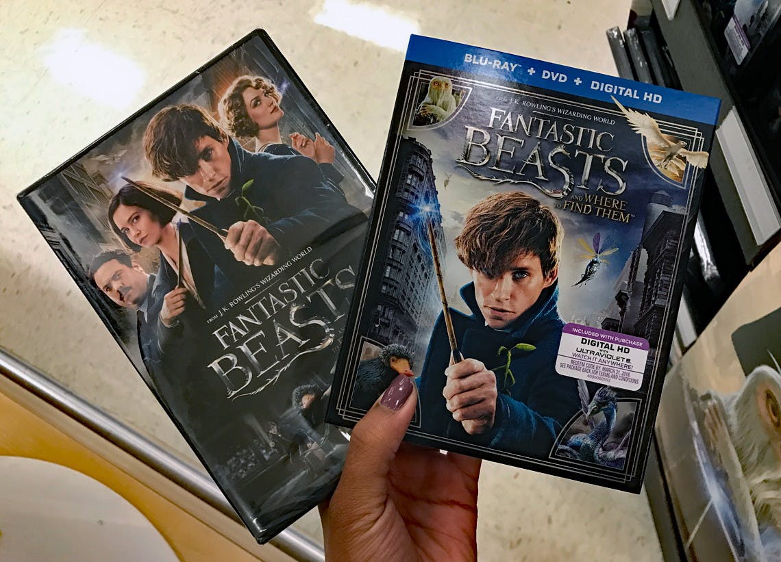 Fantastic Beasts And Where To Find Them Dvd Only 7 21 At Kmart The Krazy Coupon Lady