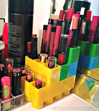 Store and organize makeup.