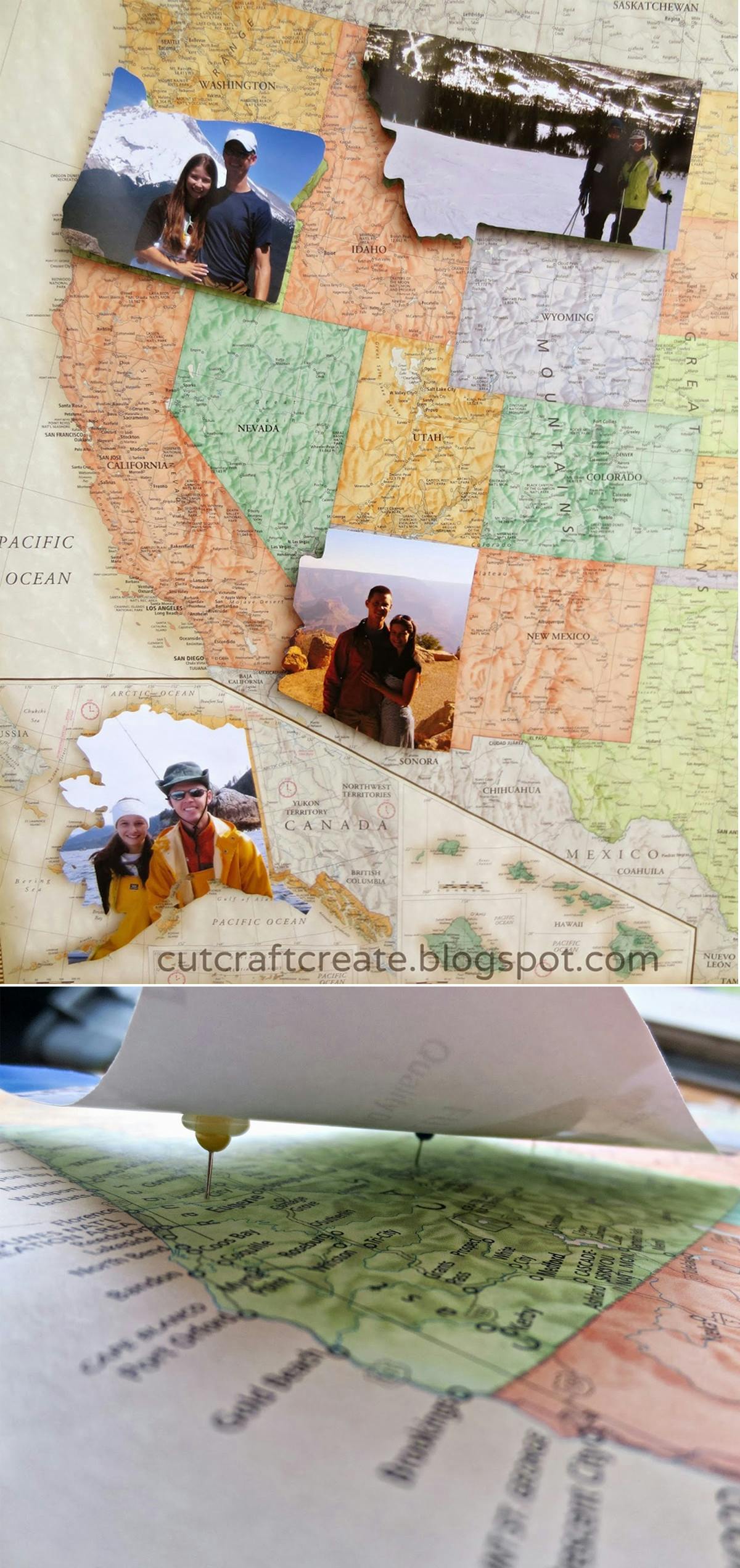 Create a personalized photo map.