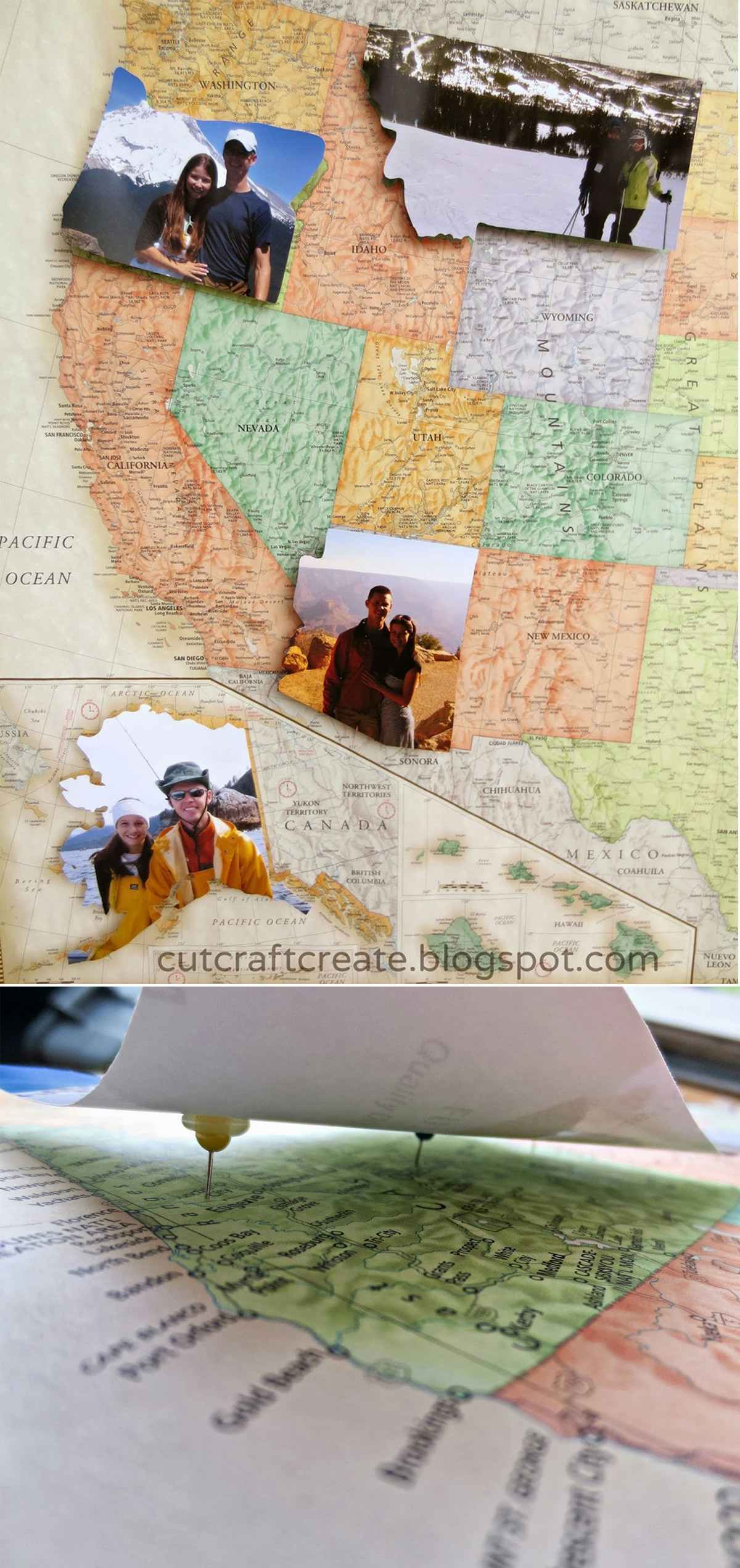 Create a personalized photo map.