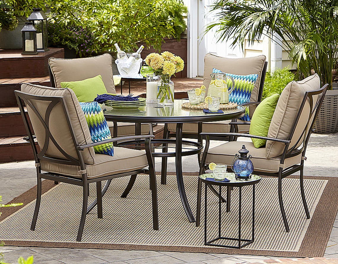 5 Piece Patio Sets As Low As 129 95 At Sears The Krazy Coupon Lady