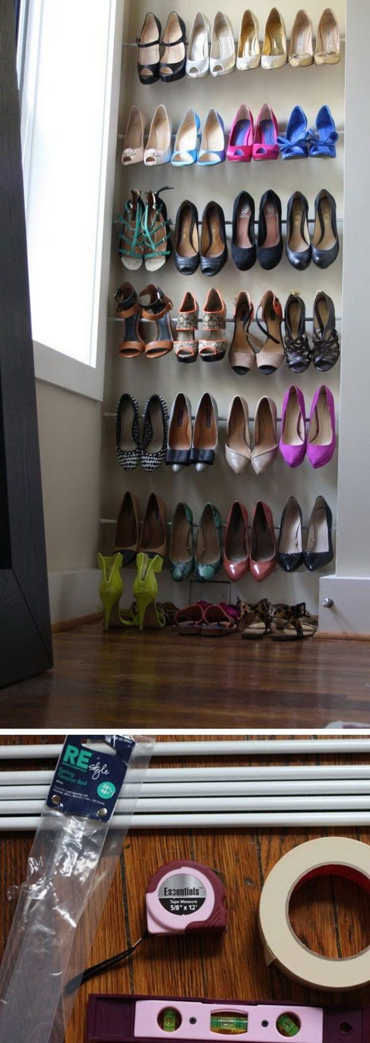 target shoe racks storage on 16 Shoe Storage Hacks To Simplify Your Life The Krazy Coupon Lady