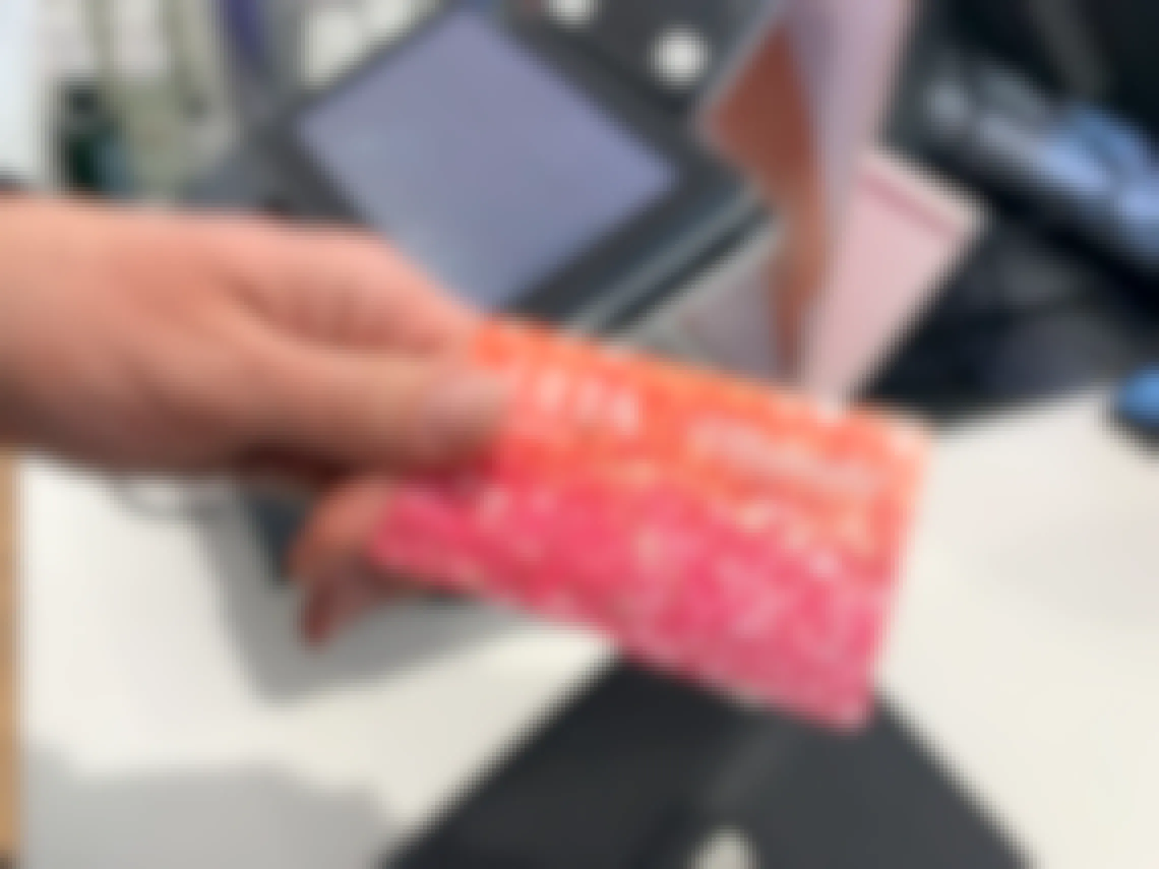 An Ulta credit card at checkout.