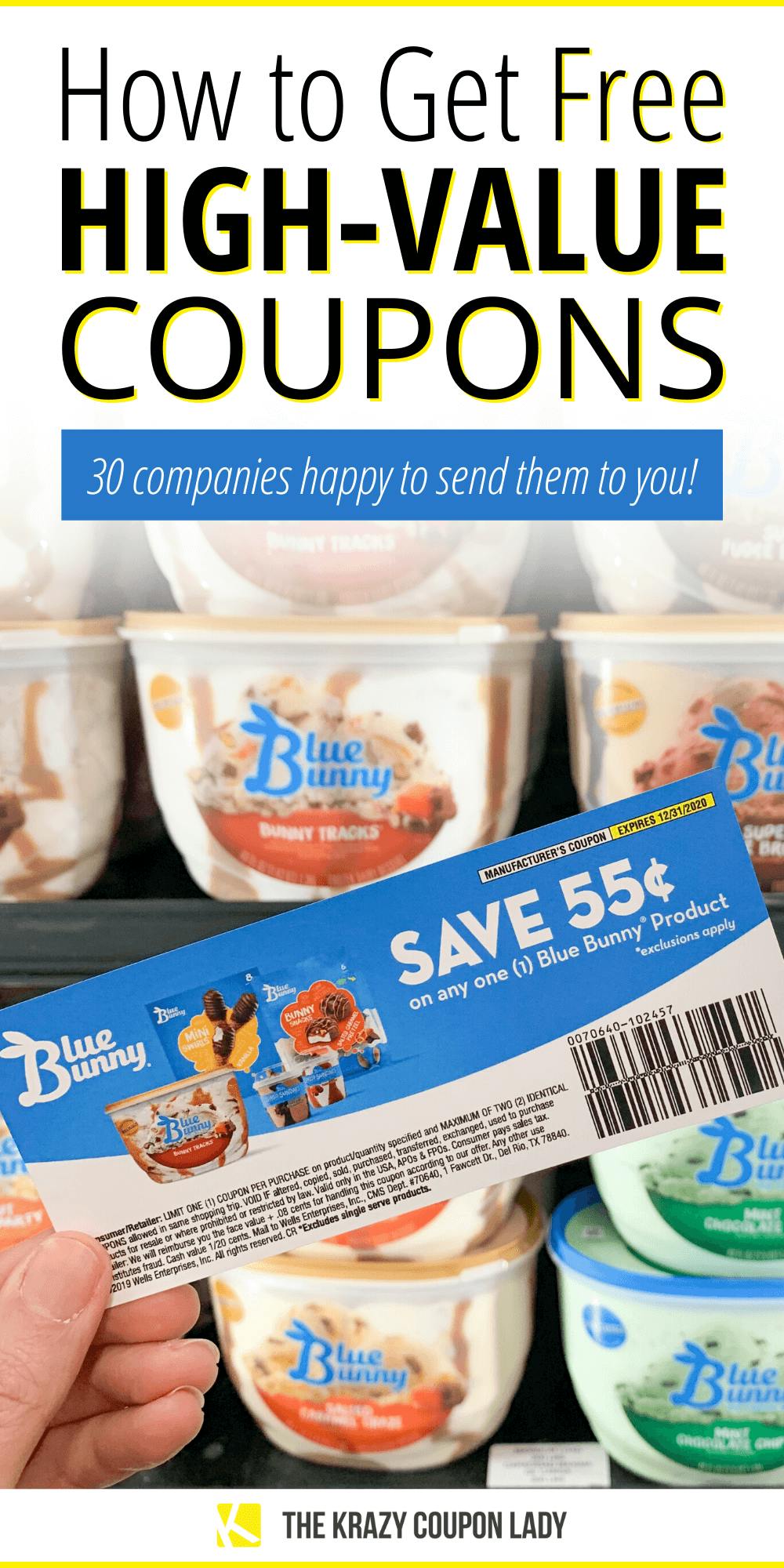 46 Companies That'll Send You Free High-Value Coupons (Just ask!)
