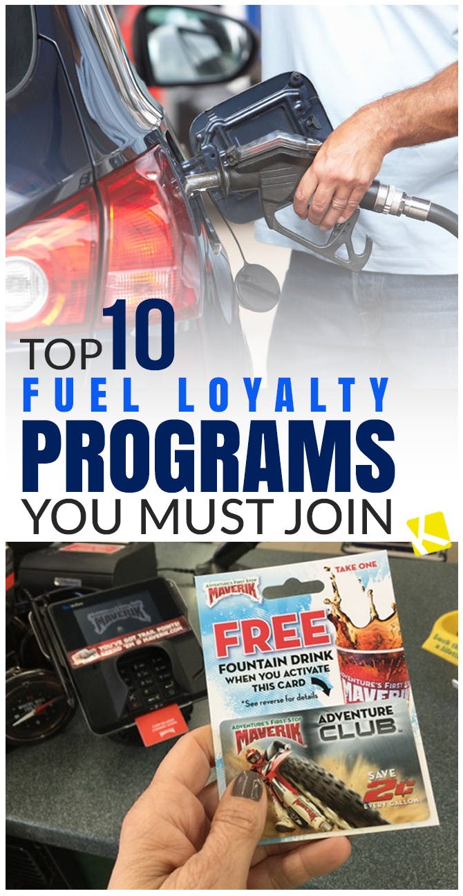 Top 10 Fuel Loyalty Programs You Must Join The Krazy Coupon Lady