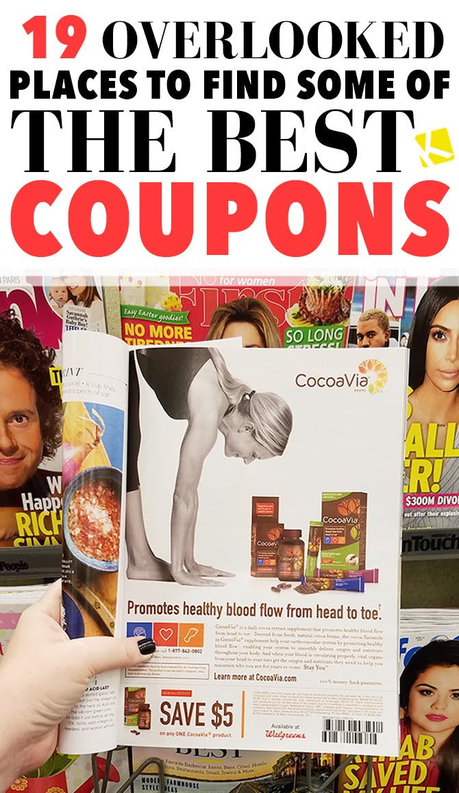19 Overlooked Places to Find Some of the Best Coupons