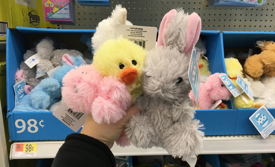 walmart easter stuffed animals