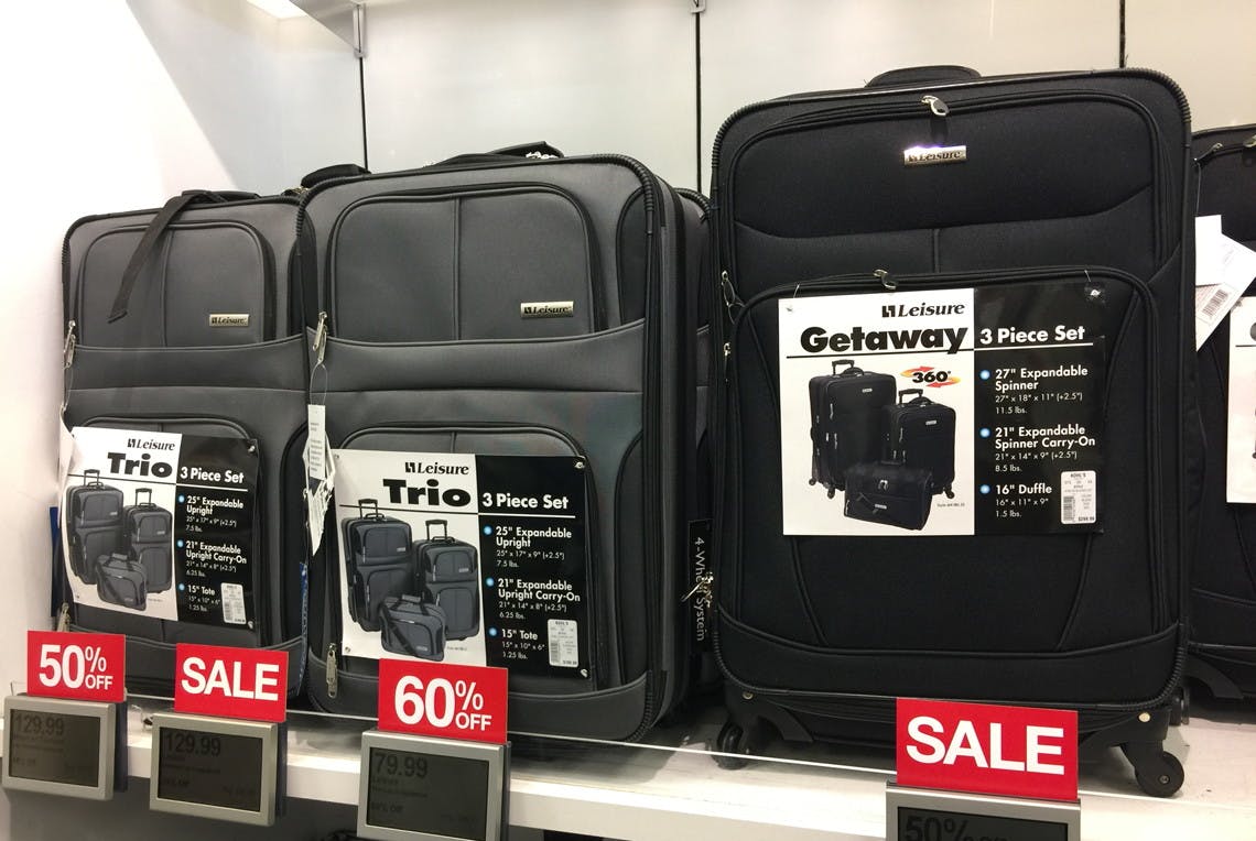 kohl's leisure luggage