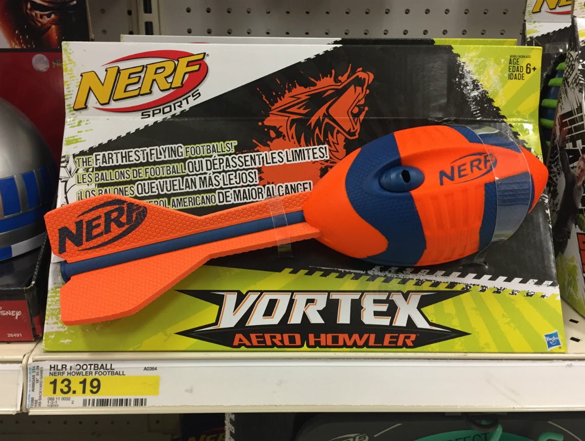 nerf vortex football target