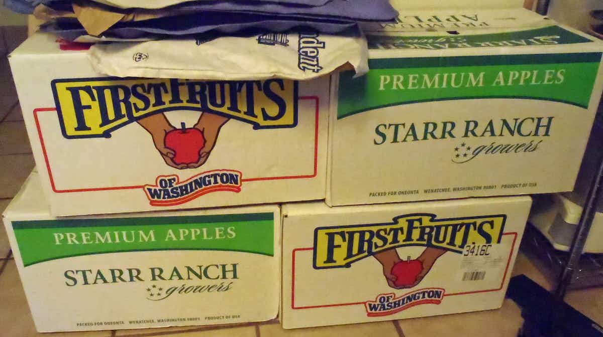 Free boxes at WinCo, Safeway, and Walmart