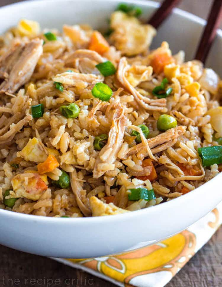 Better Than Takeout Chicken Fried Rice