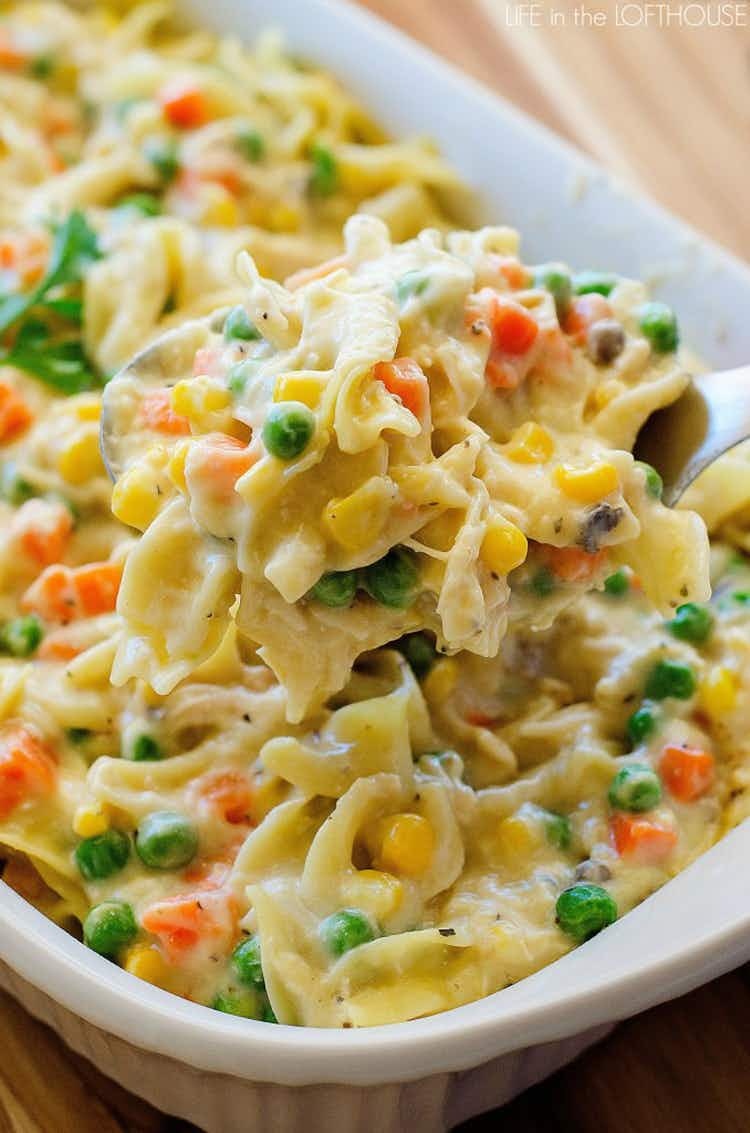 Chicken Noodle Casserole