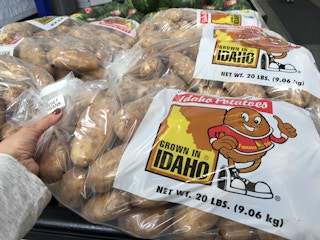 eat 2 day 20 lb potatoes