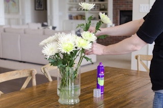 Keep flowers looking fresh longer.