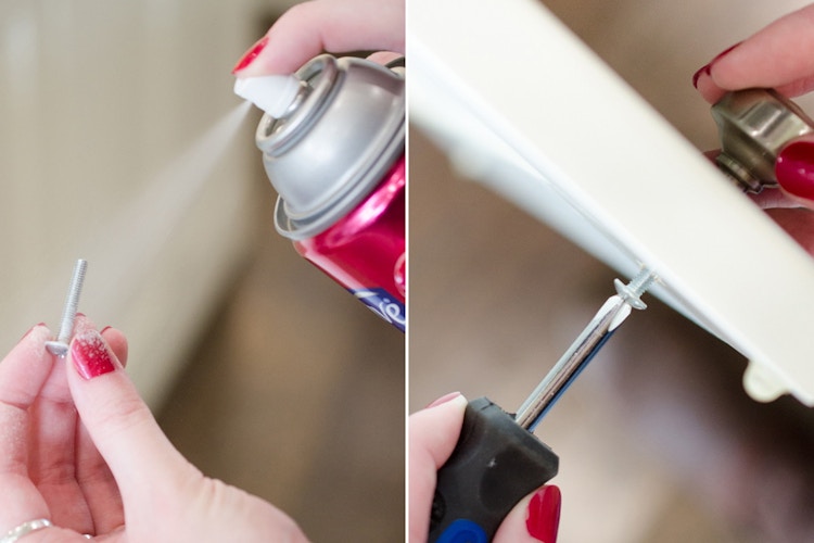 Keep zippers and screws from coming loose.
