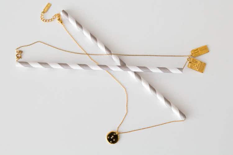 Slip necklaces into straws to keep them from tangling.