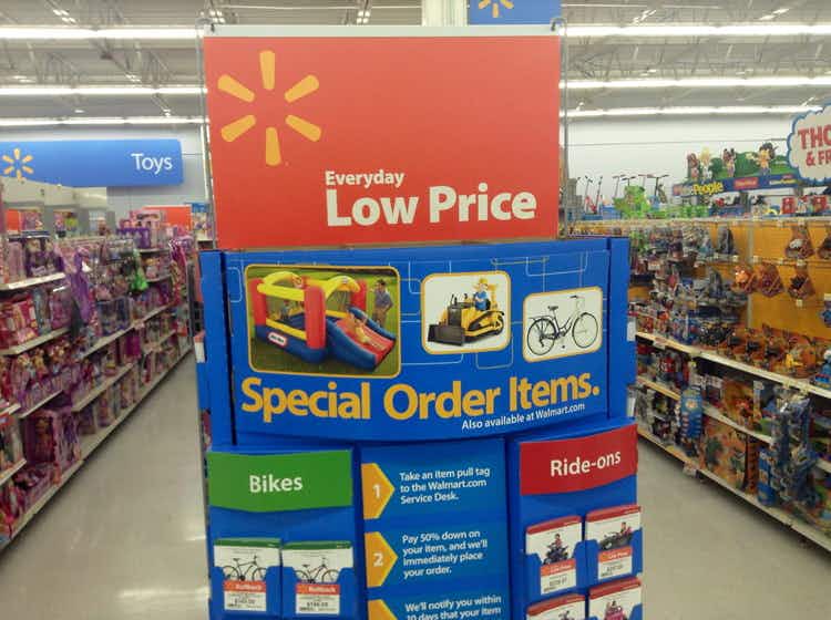 Special ordering at Walmart, Publix, and Kroger