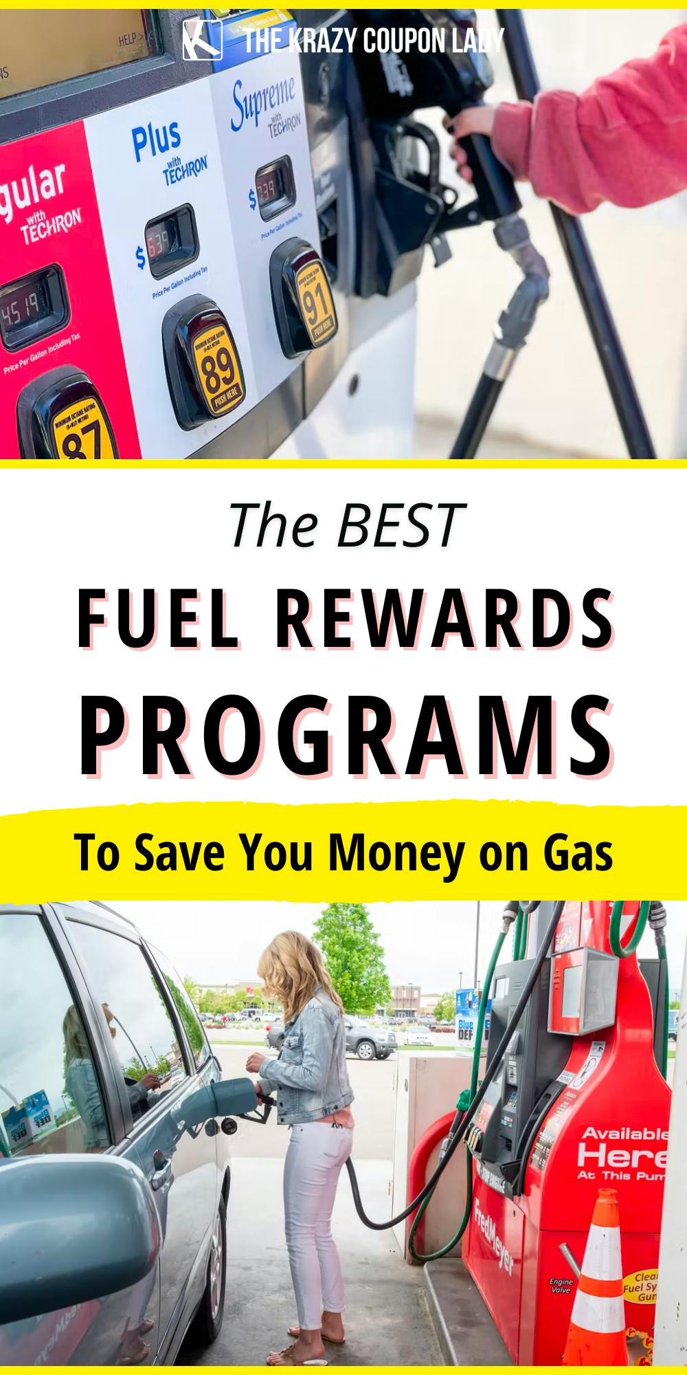 Best Gas Rewards Programs The Krazy Coupon Lady