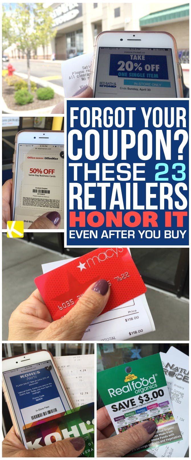 Forgot Your Coupon? These 23 Retailers Honor It Even After You Buy