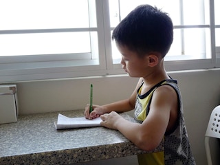 Kids Writing Quarks