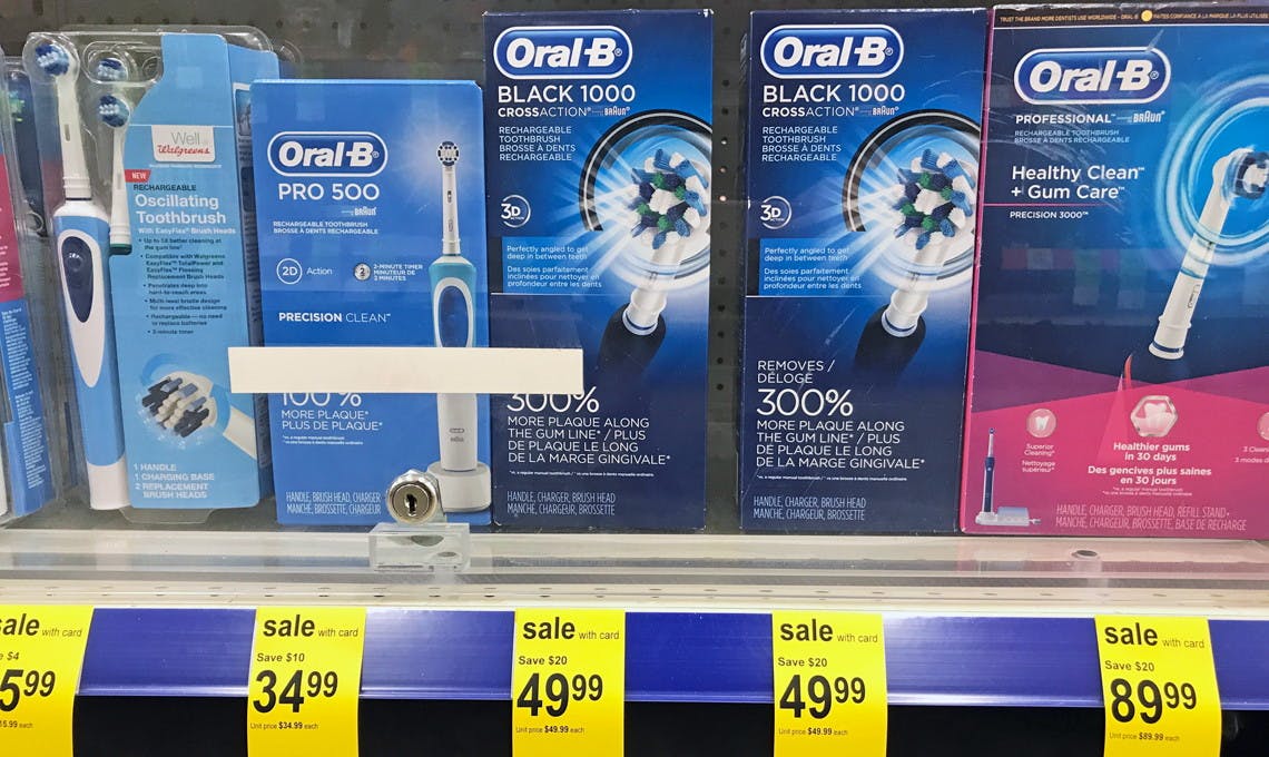 Save $30 on Oral-B Pro 1000 Electronic Toothbrush at Walgreens--Plus Free  Brush Heads! - The Krazy Coupon Lady
