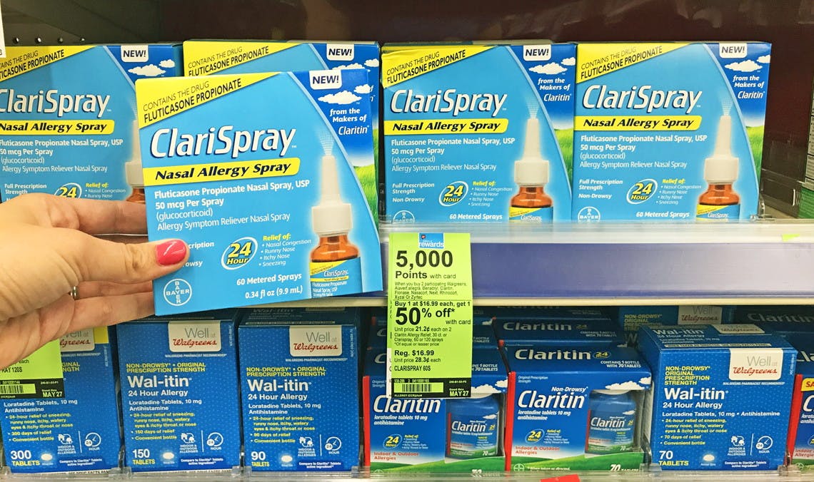 Clarispray Allergy Relief, Only $4.62 at Walgreens--Reg. $16.99! - The ...