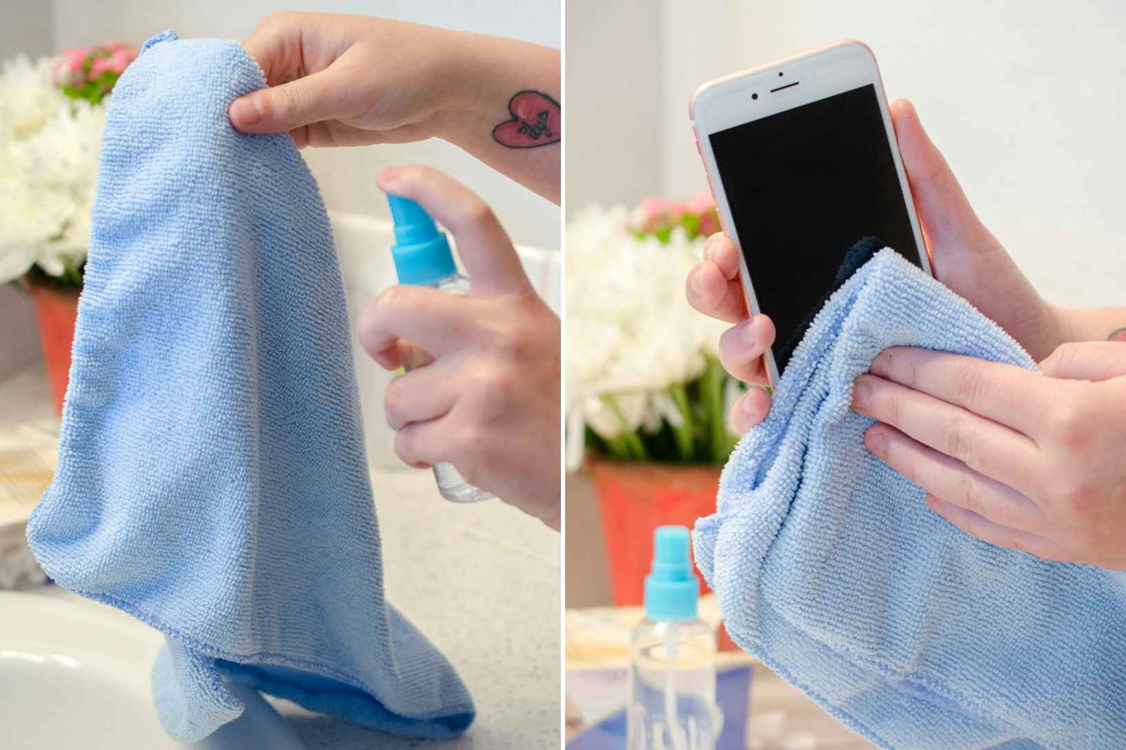 Clean your smartphone.
