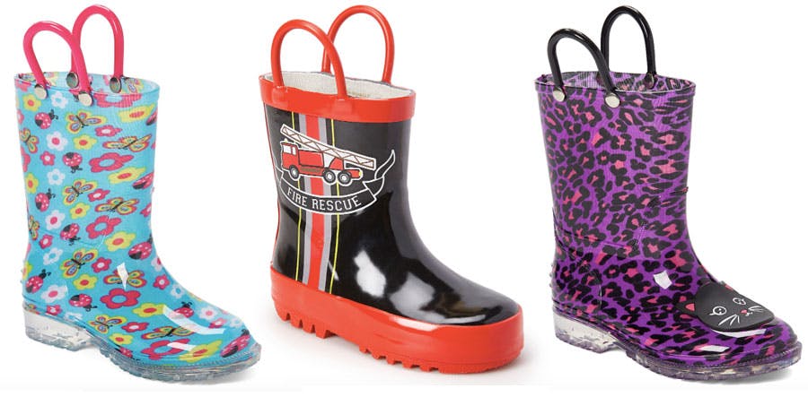 rain boots deals