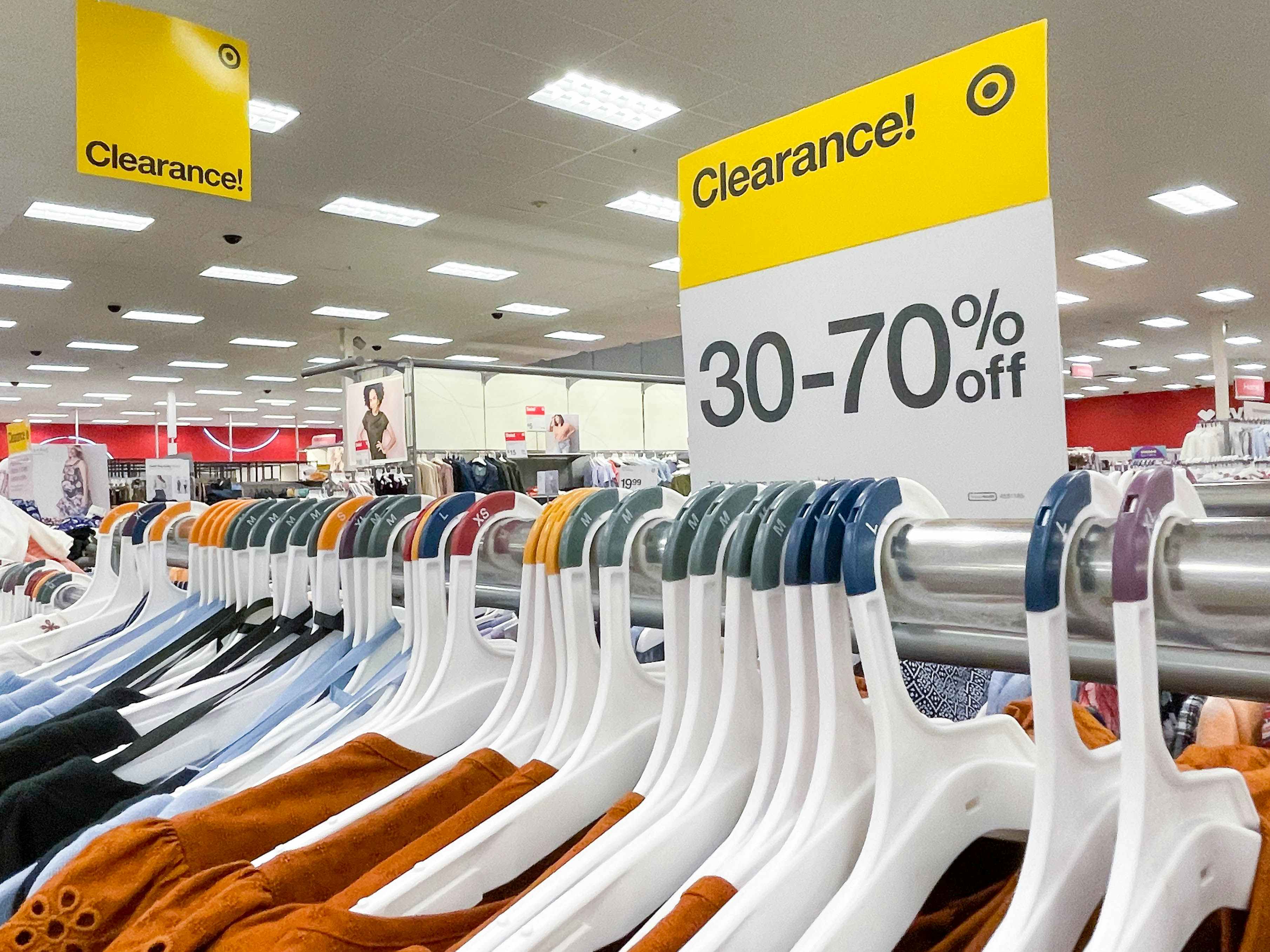 target woman clearance aisle