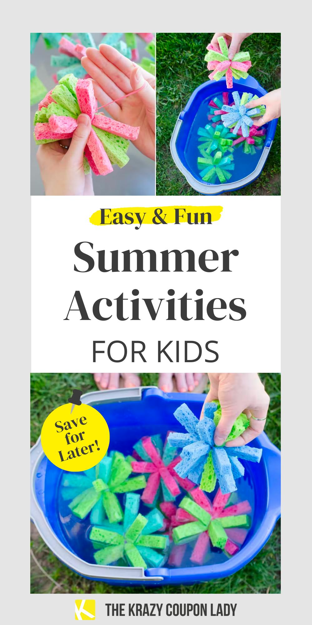 31 Easy & Fun Summer Activities for Kids