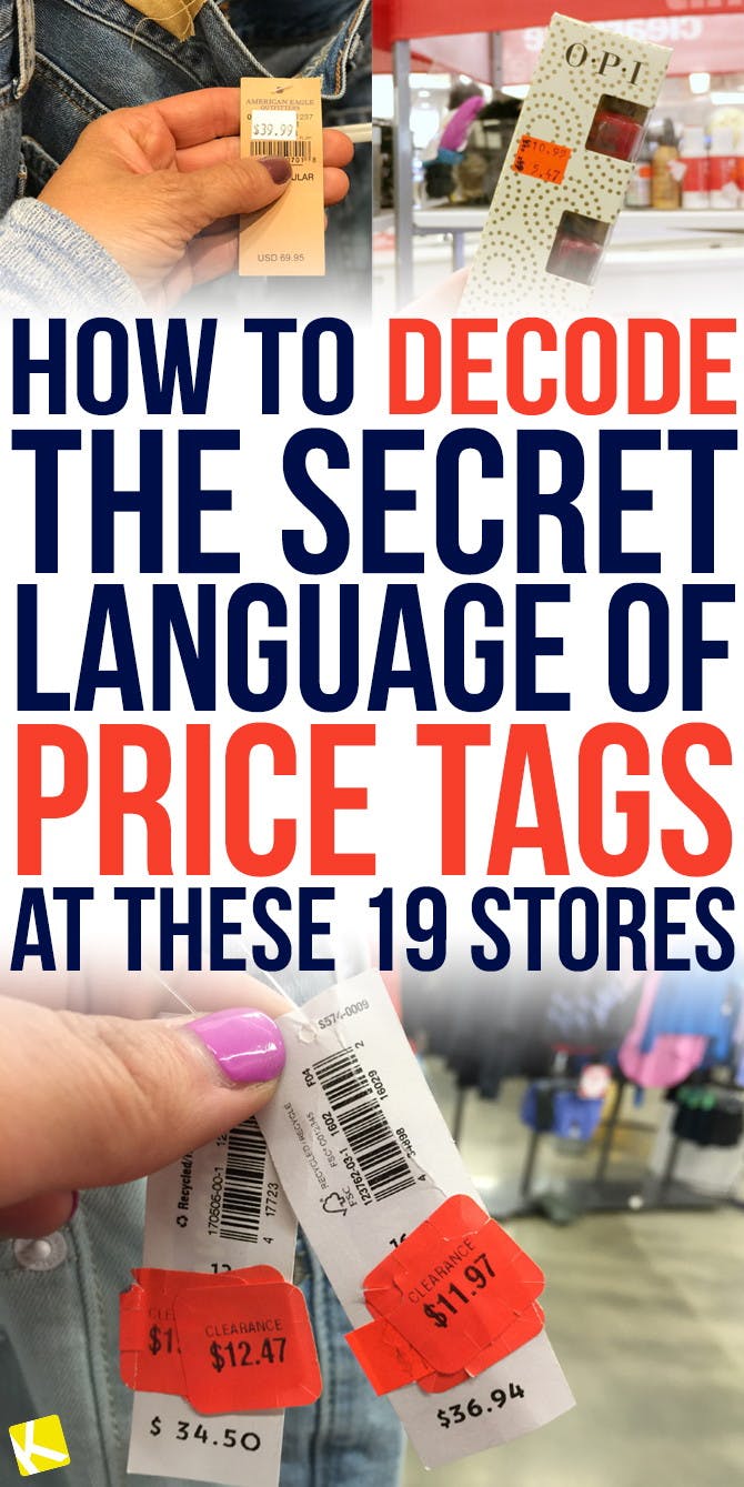How to Decode the Secret Language of Price Tags at These 19 Stores