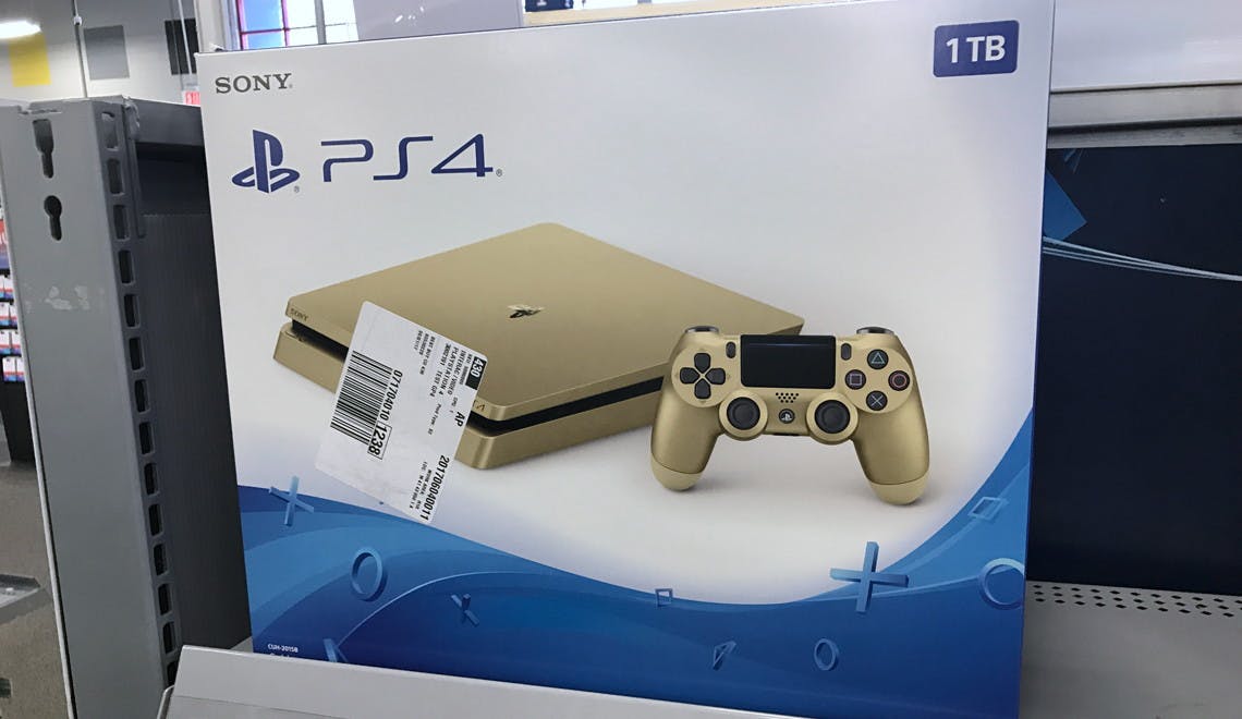 Limited Edition Gold Ps4 Console Only 249 99 At Best Buy Reg 299 99 The Krazy Coupon Lady - you can buy 400robux for 249 on android real price is 549