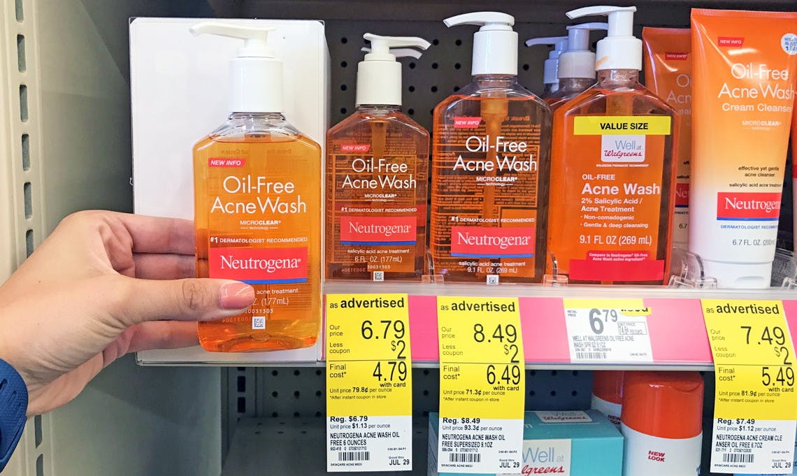 neutrogena face wash walgreens
