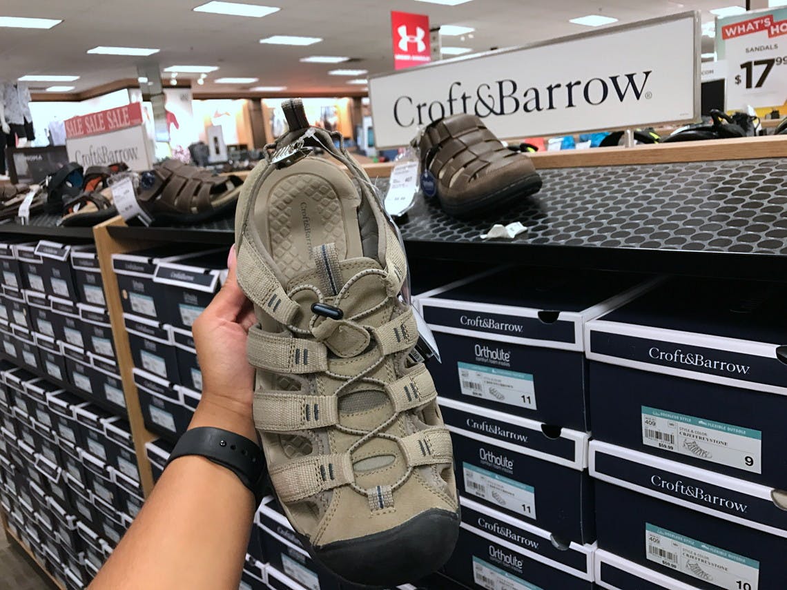 kohl's croft and barrow shoes