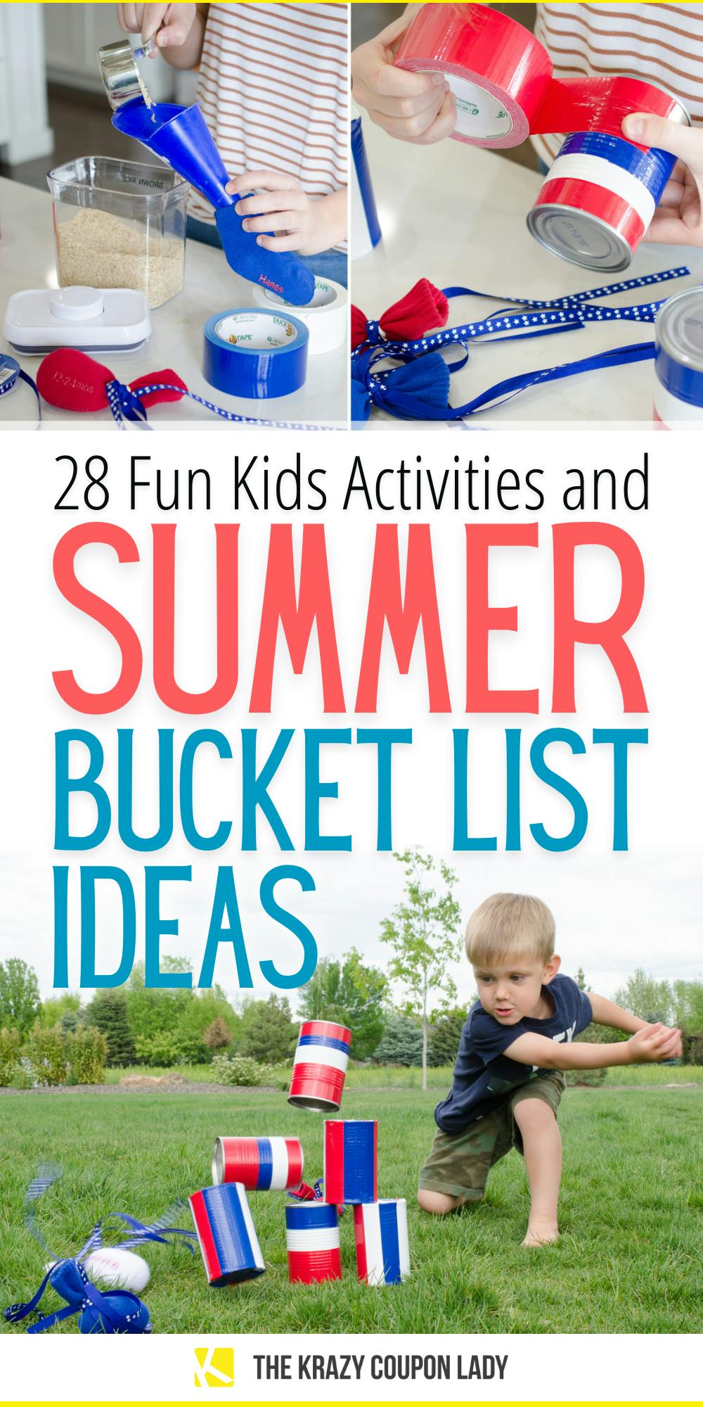 28 Easy & Fun Summer Bucket List Ideas Your Kids Will Love