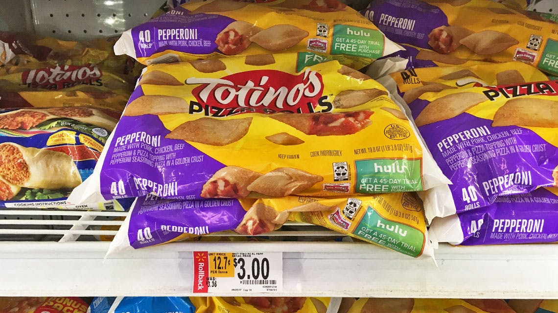 Totino S Party Pizzas And Pizza Rolls As Low As 0 86 At Walmart The Krazy Coupon Lady