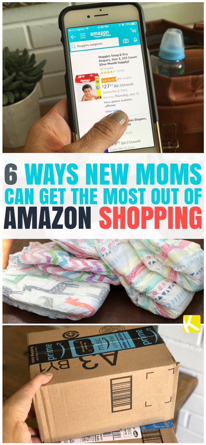6 Ways New Moms Can Get the Most Out of Amazon Shopping