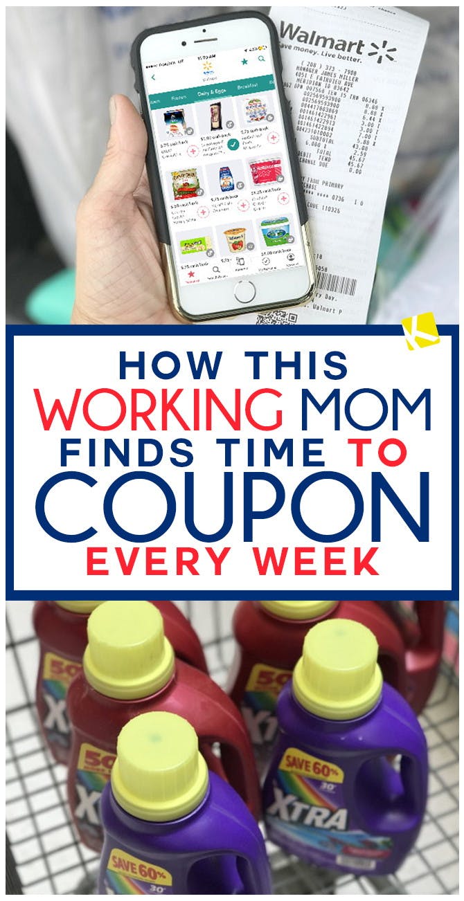 How This Working Mom Finds Time to Coupon Every Week