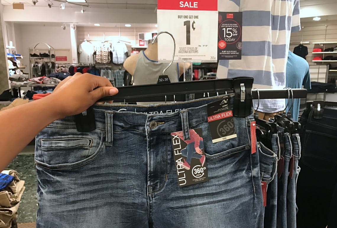 jcpenney arizona jeans sale