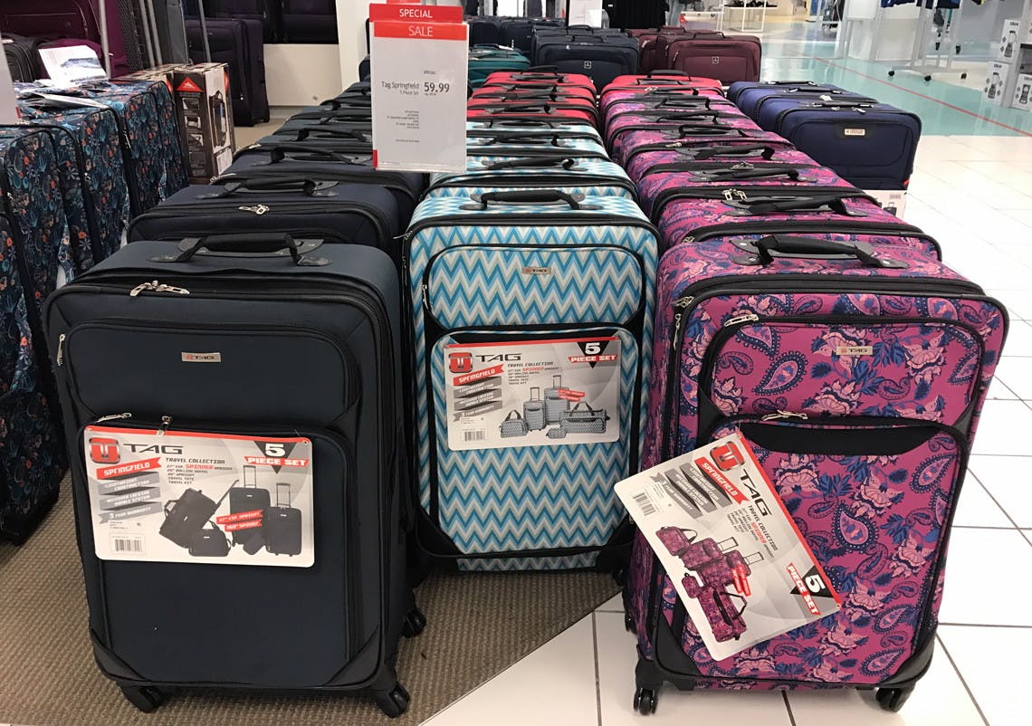 macys 5 pc luggage