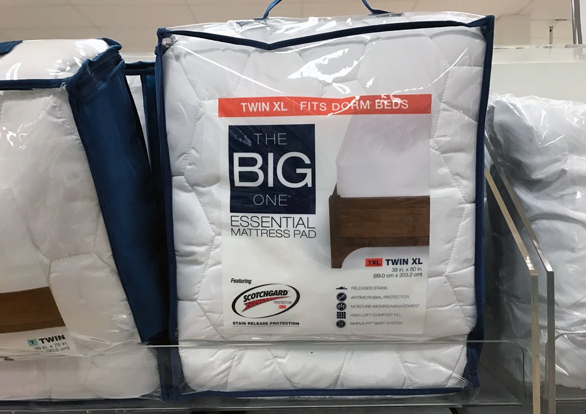 the big one twin mattress pad