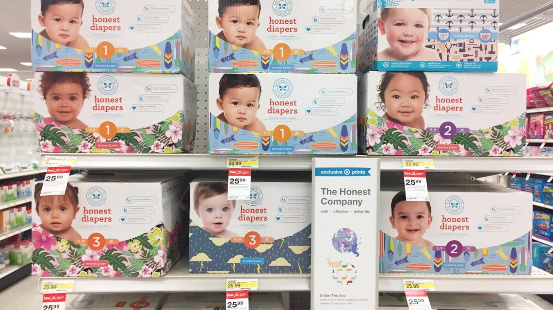 honest diapers target
